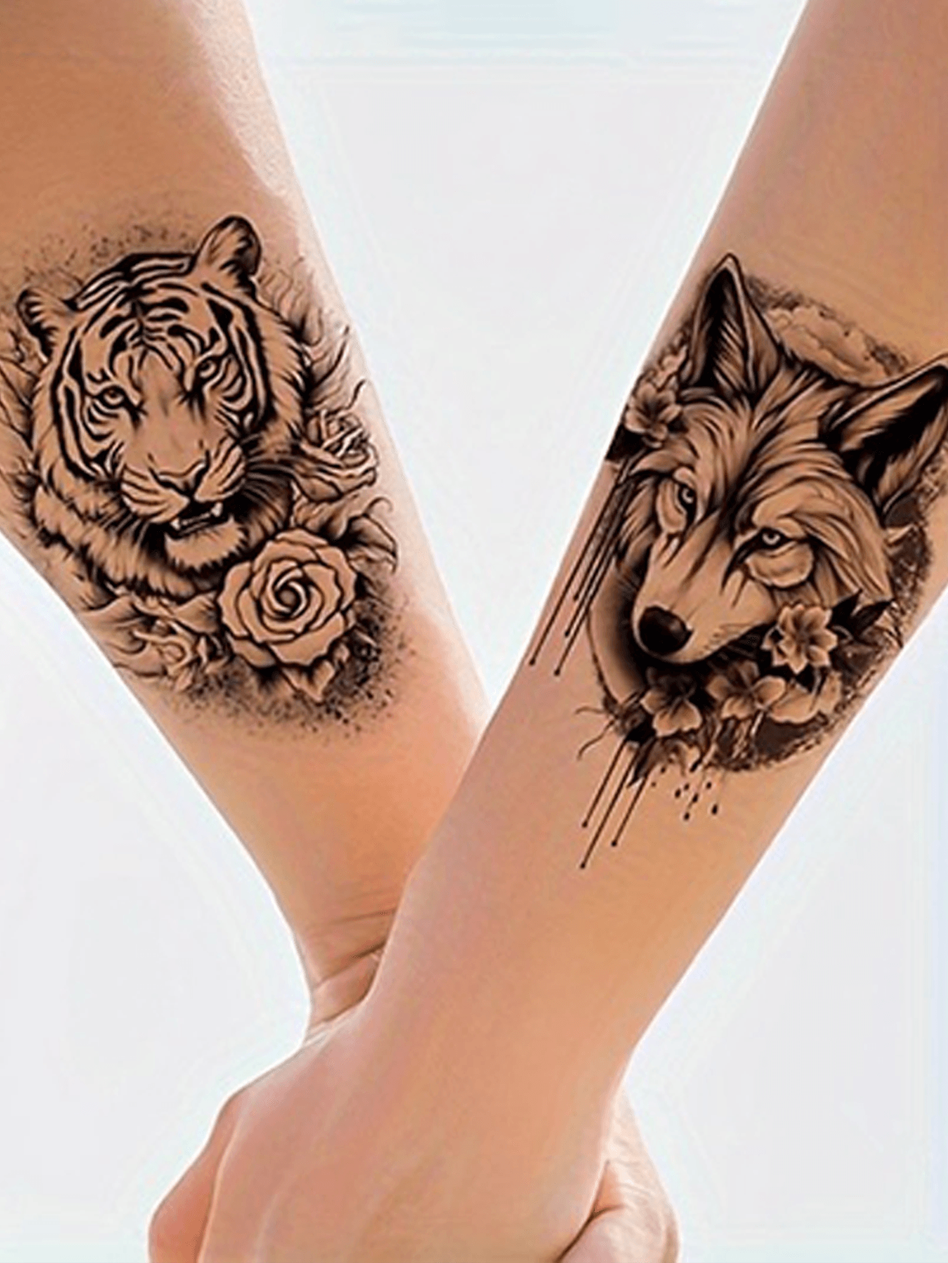 Animal Beast Pattern Waterproof temporary Tattoo